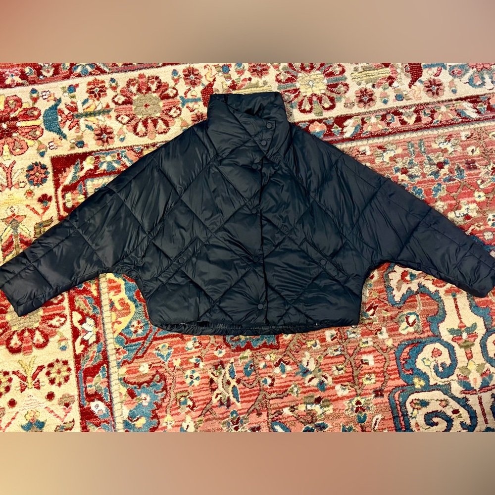 Zara Black Puffer Jacket